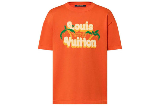 Louis Vuitton Orange Palm Tree T-Shirt – XL