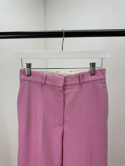 Stella McCartney Pink Straight Leg Trouser - Small