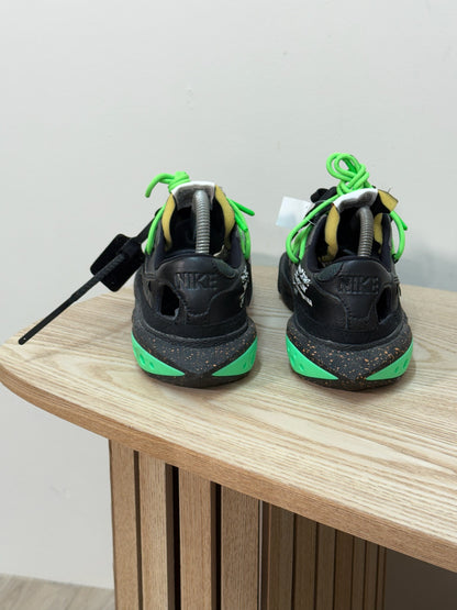 Nike X Off-White Nike Blazer Low Off-white Black Electro Green - Uk 8