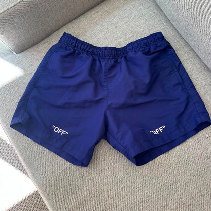 Off-White Purple Swim Shorts – XL
