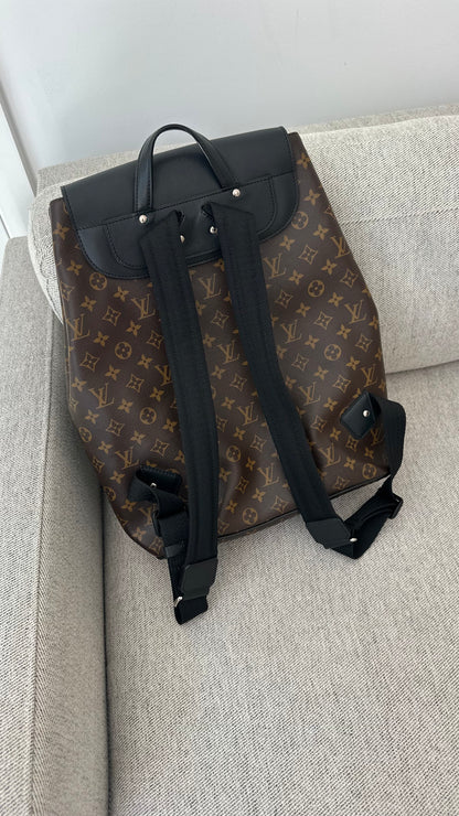 Louis Vuitton Palk Brown Monogram Backpack