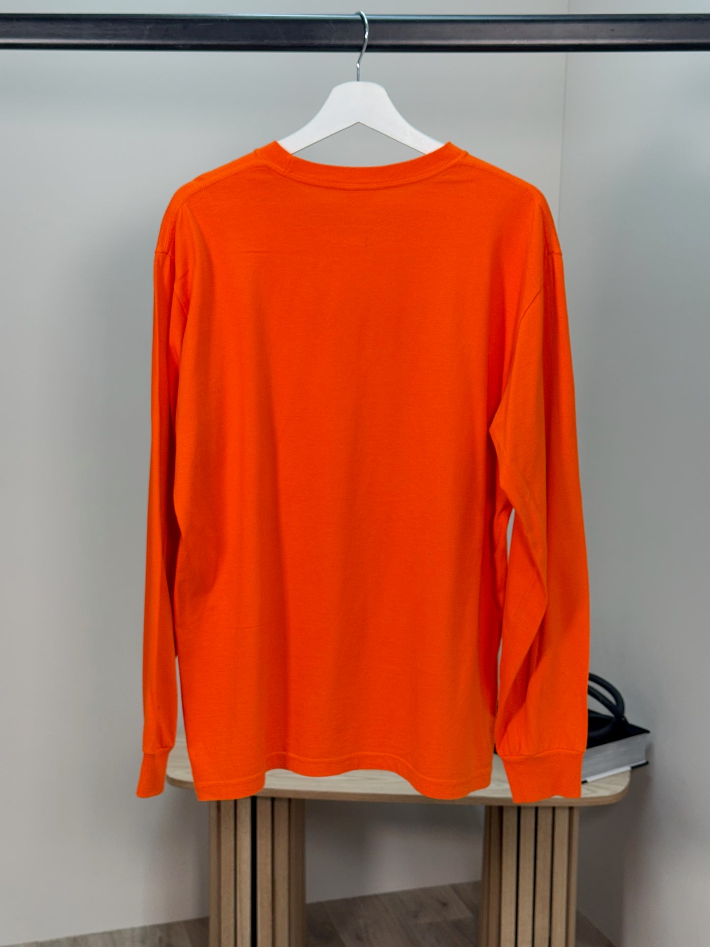 Supreme Orange Box Logo Long-sleeve T-shirt - Medium