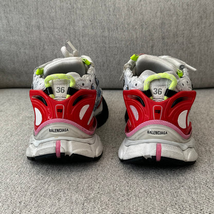 Balenciaga Runner Trainers White Blue Red – EU 36 / UK 3