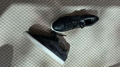 Fendi Black FF Insert Trainers – UK 8