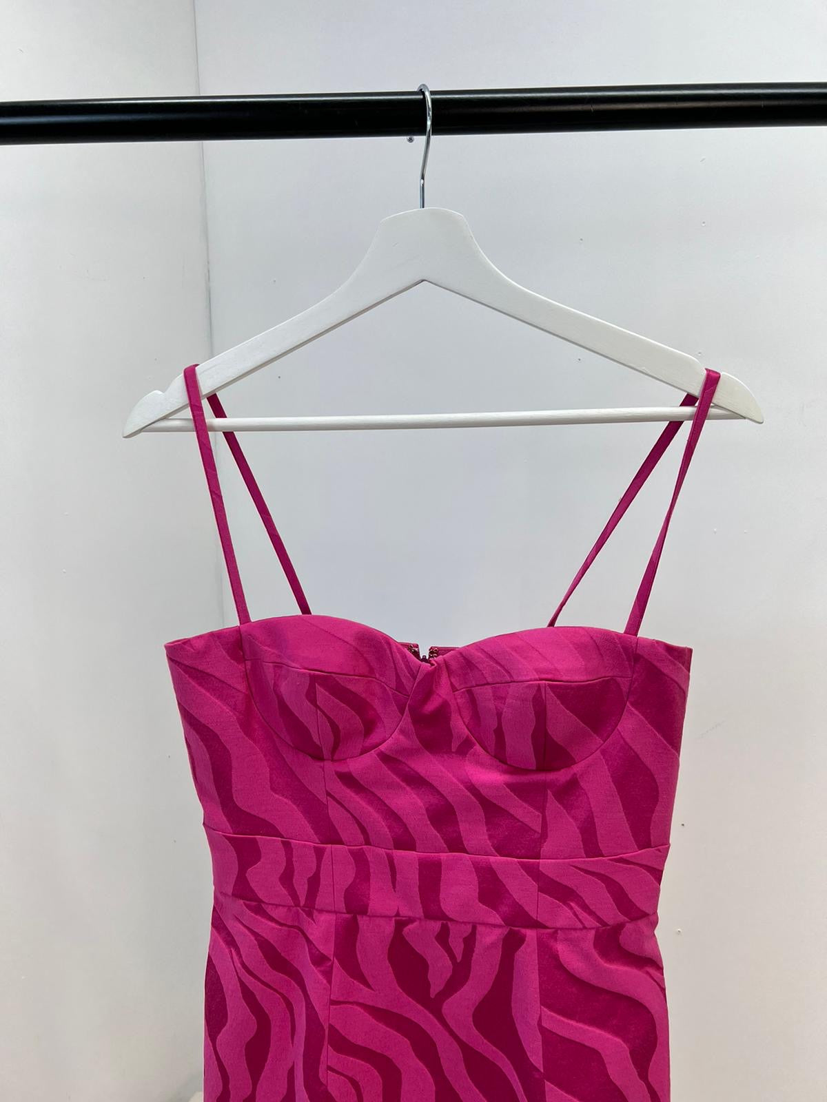 Just Cavalli Hot Pink Mini Dress- Brand New In Tags UK 10