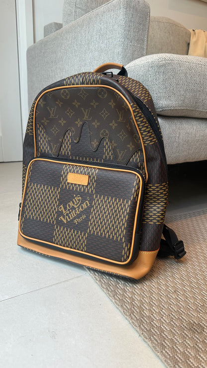 Louis Vuitton X Nigo Damier Giant Campus Backpack - Limited Edition , Brand New