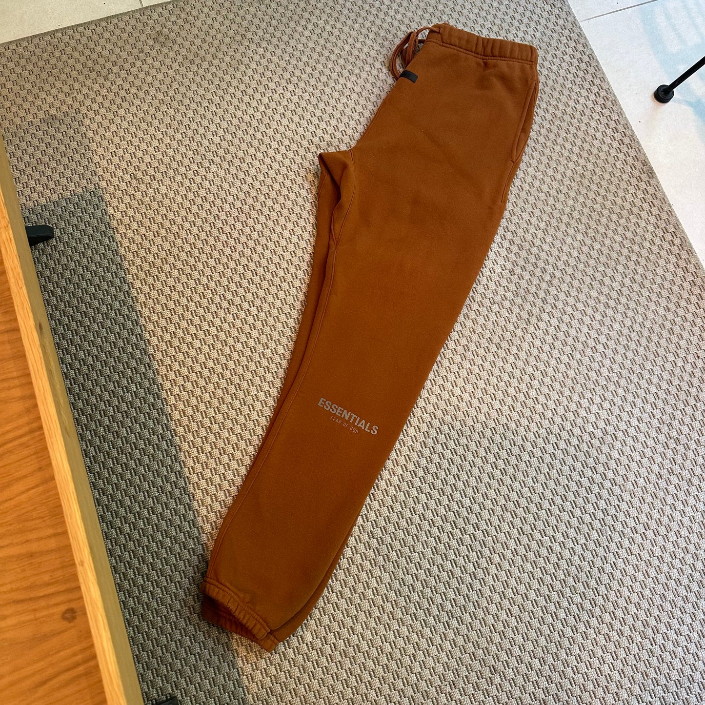 Fear Of God Essentials brown / burnt orange tracksuit  - Medium