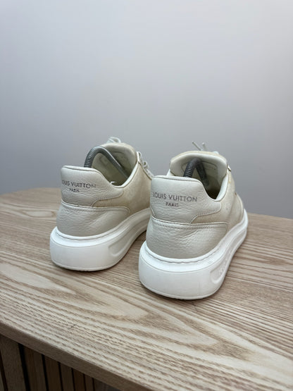 Louis Vuitton Beige Beverly Hills Trainers UK 8