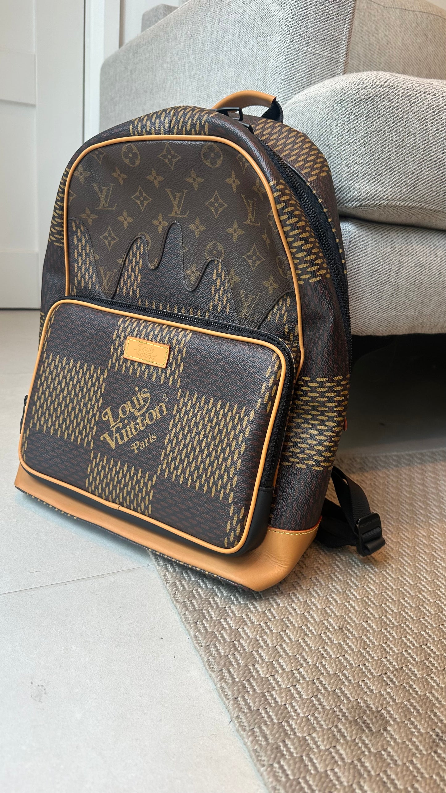 Louis Vuitton X Nigo Damier Giant Campus Backpack - Limited Edition , Brand New