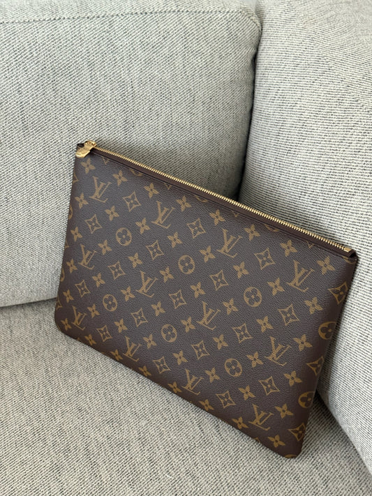 Louis Vuitton L Key Pouch- Brand New