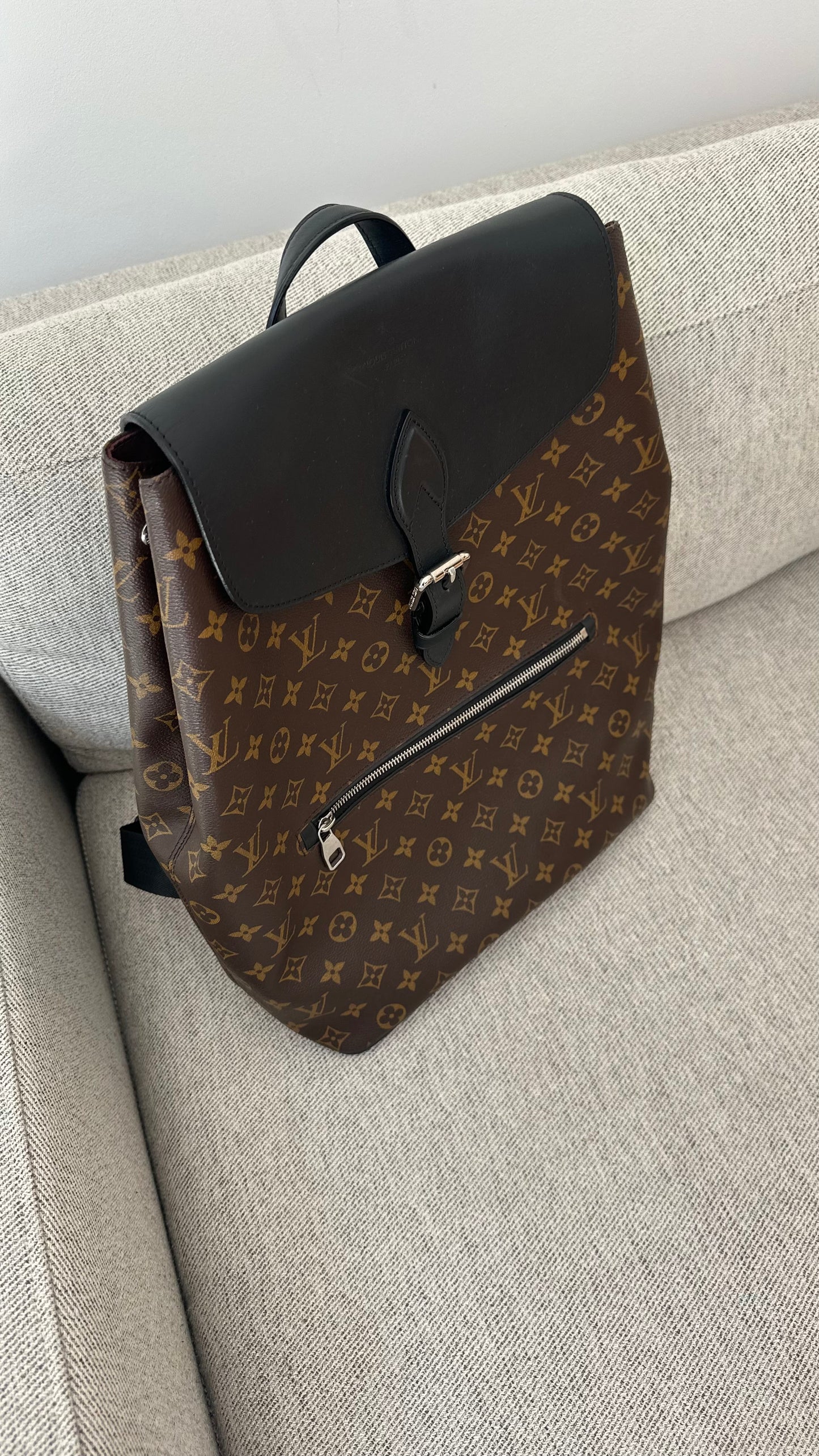 Louis Vuitton Palk Brown Monogram Backpack