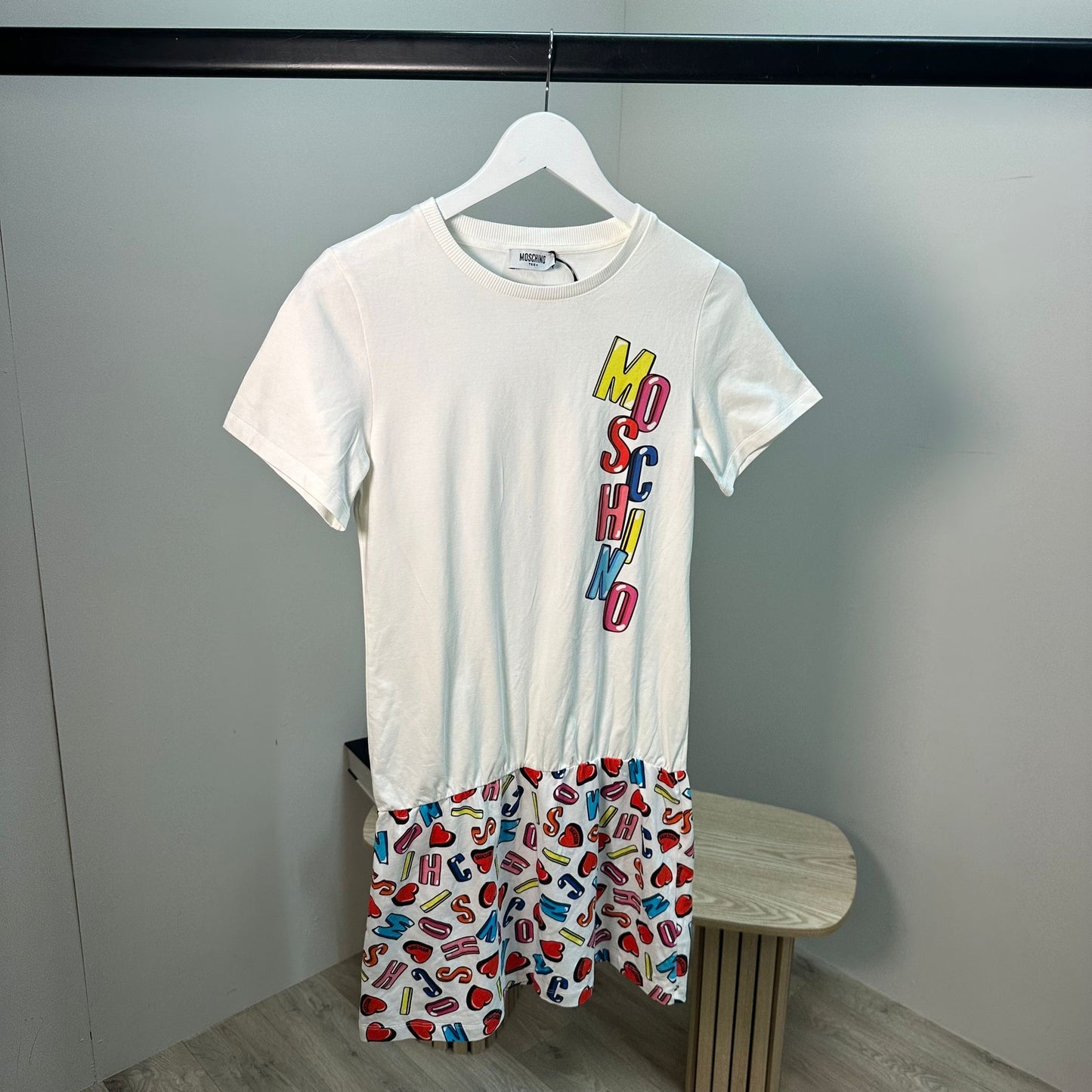 Kids Moschino Multi Print Dress – Age 14