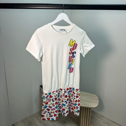 Kids Moschino Multi Print Dress – Age 14