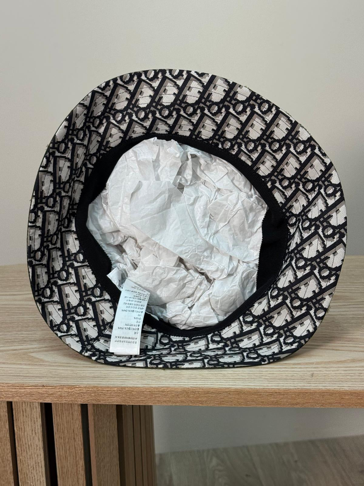 Dior Green Camouflage Bucket Hat - Size 58