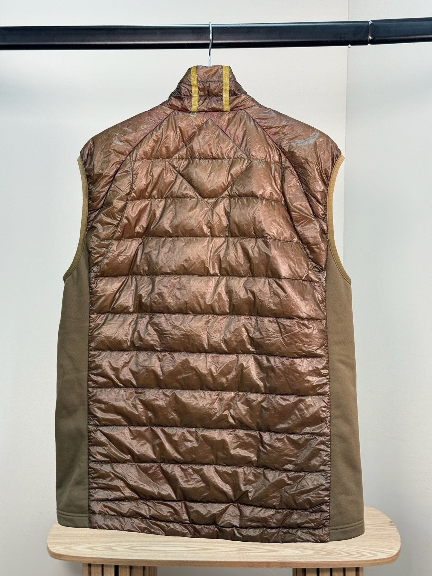 Canada Goose Khaki Padded HyBridge Lite Vest Gillet - XL