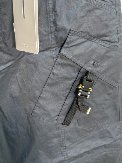 Dior Navy Woven Pants - New In Tags 50/Large