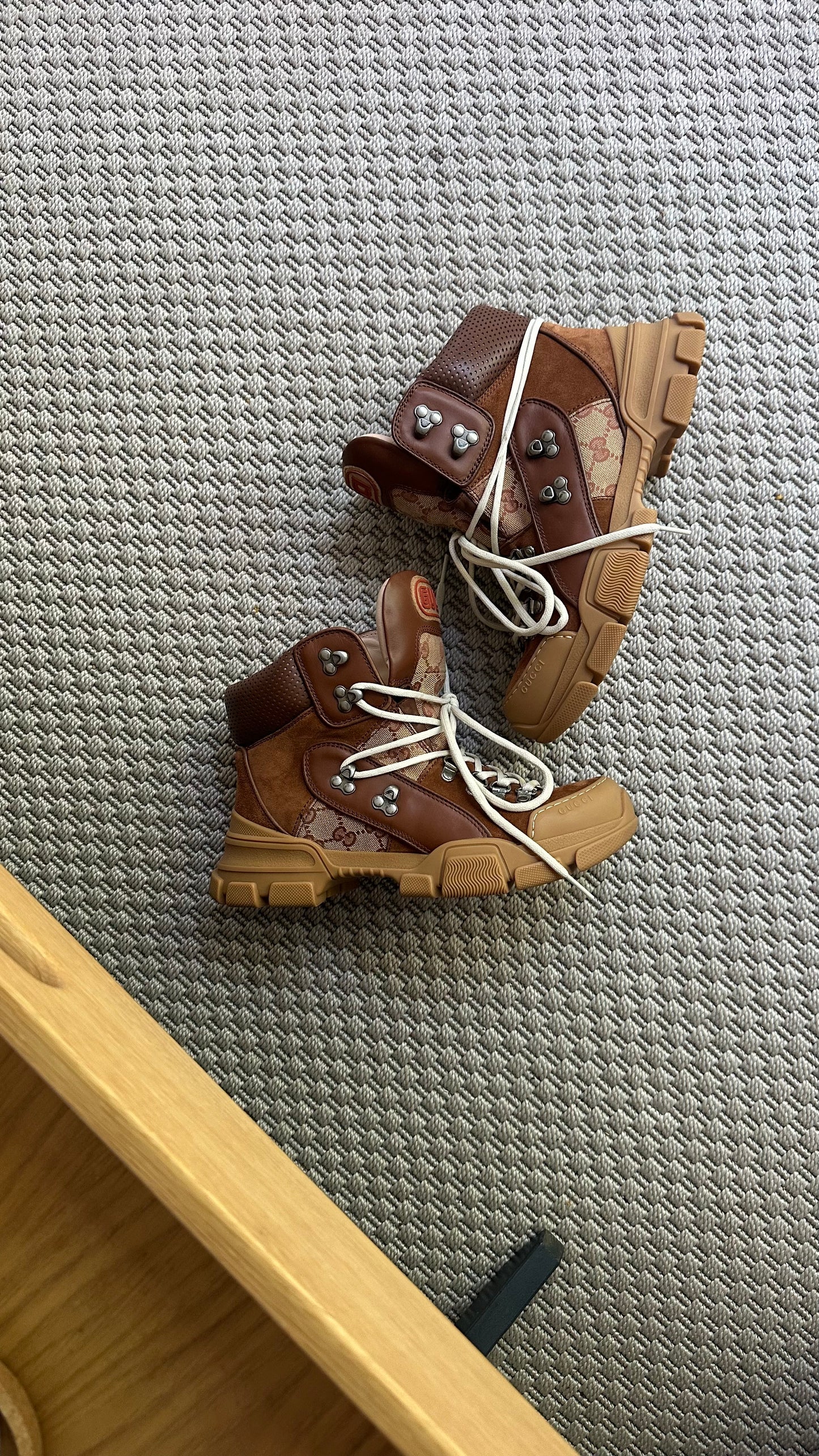 Gucci Flashtrek GG Sneaker boot, Brand New - 39/UK6
