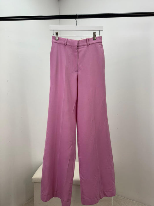 Stella McCartney Pink Straight Leg Trouser - Small