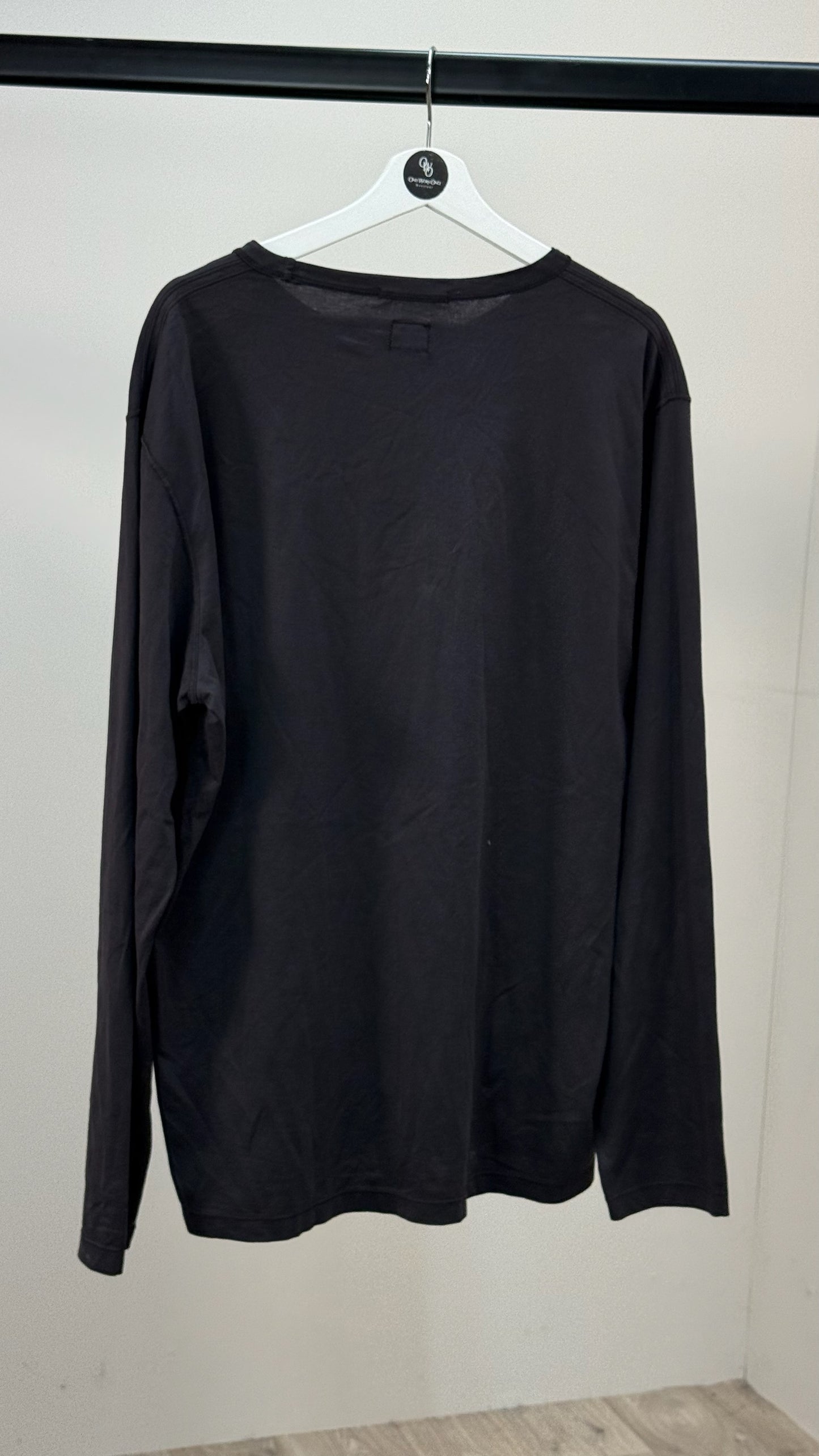 CP Company Black Long Sleeve T-Shirt - XXL