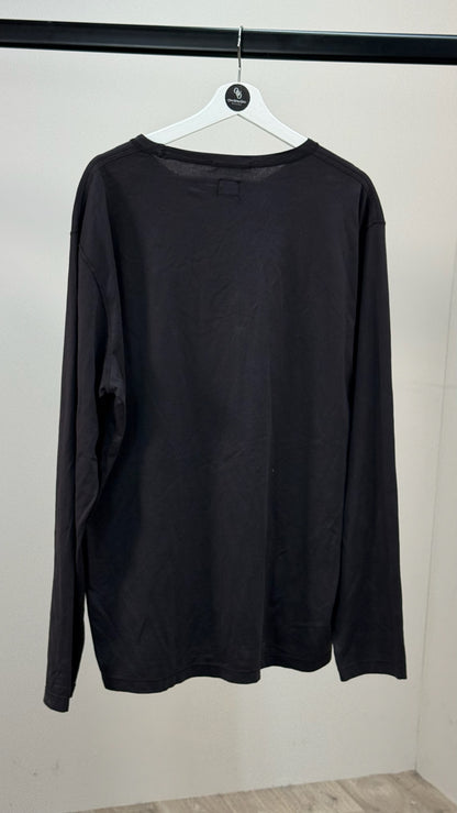 CP Company Black Long Sleeve T-Shirt - XXL