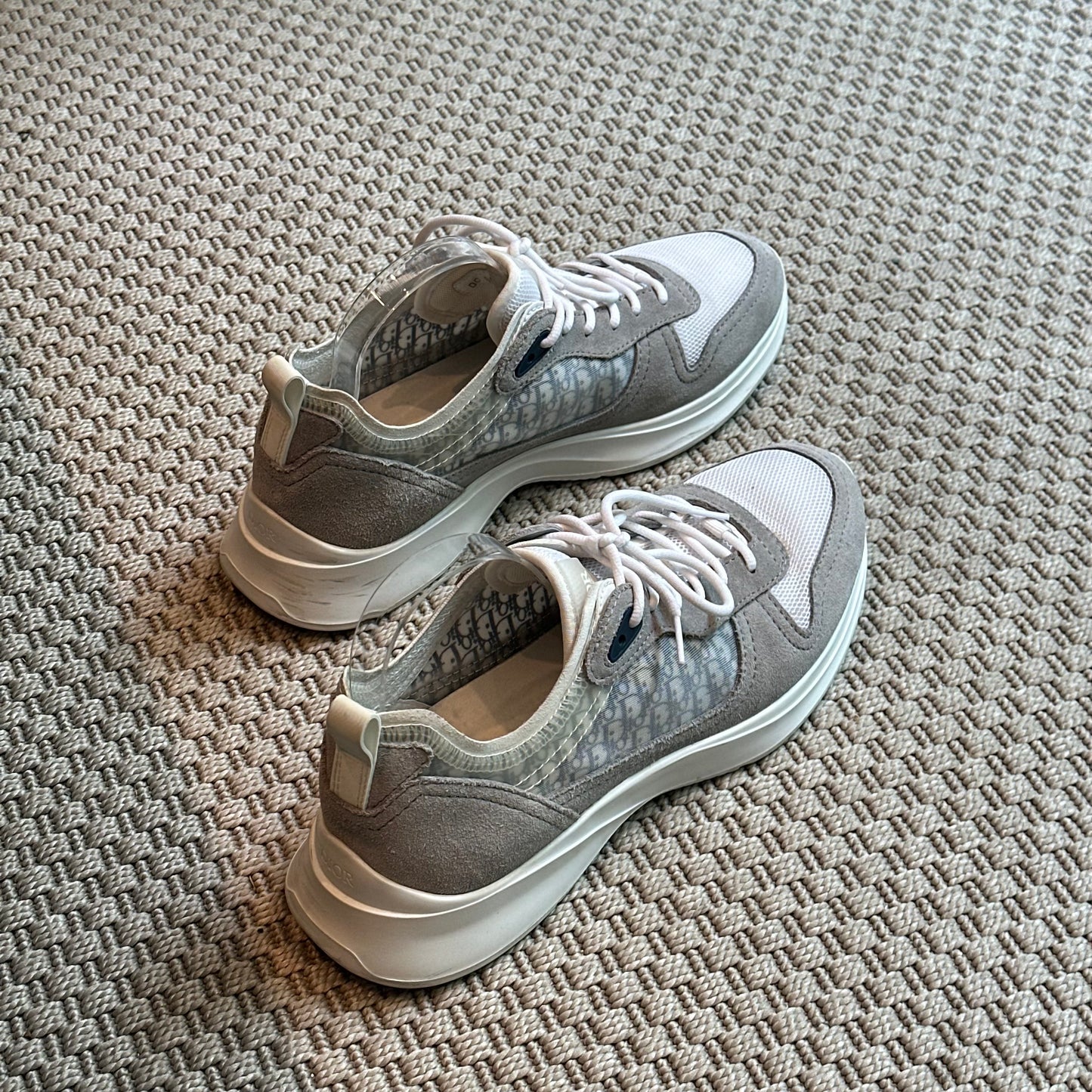 Dior B25 Grey Oblique Runner- UK 9