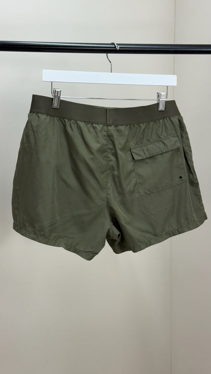 Versace Green Band Logo Swimshorts - 7