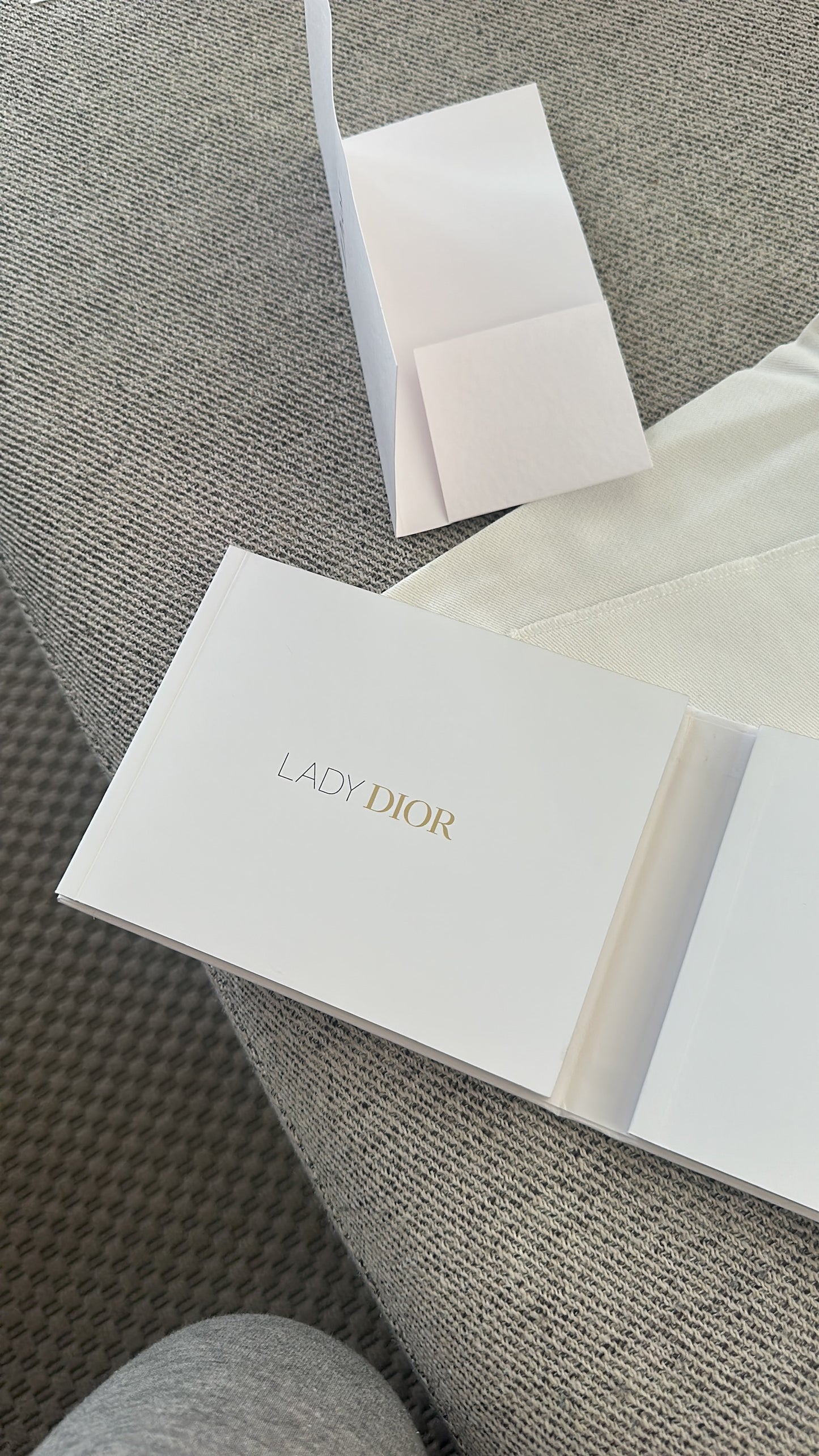 Christian Dior Small Dior My ABC Lady Dior Ombré Blu - In Box Inc Silk Twill And Long Strap