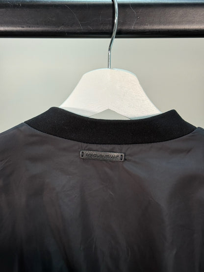 Dolce & Gabbana Black Nylon Bomber Jacket - 52/ Large