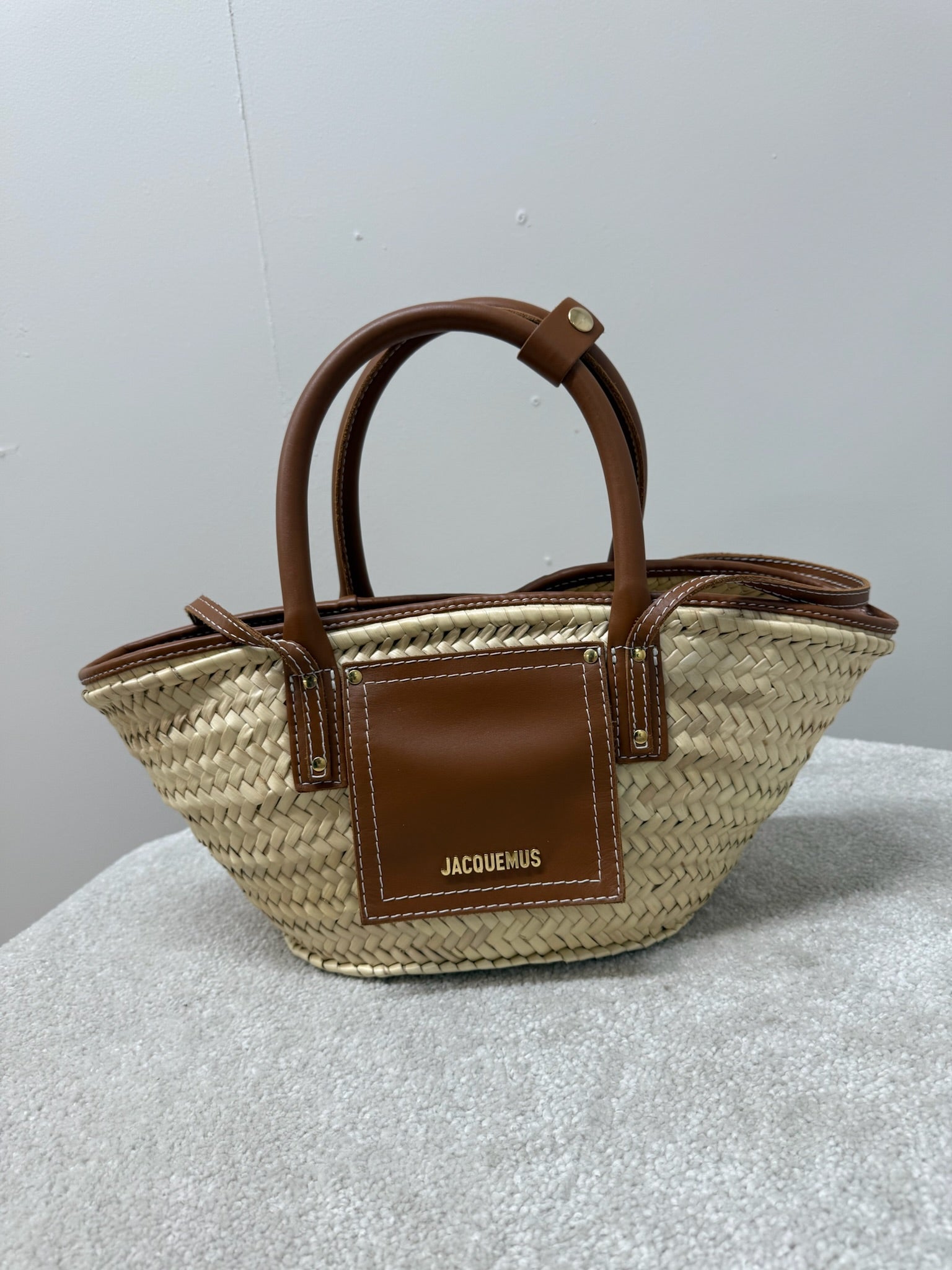 Jacquemus Le Panier Soli Logo Detailed Tote Bag – Only Worn Once