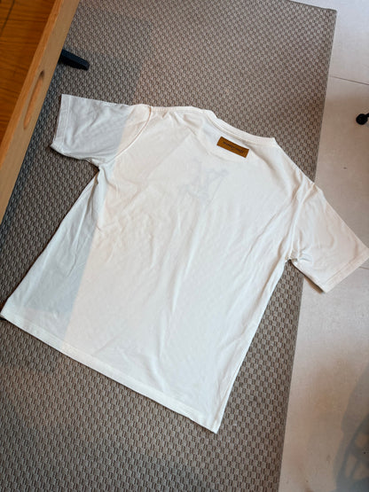 Louis Vuitton White LV Pendant Embroidery T-Shirt – XXL