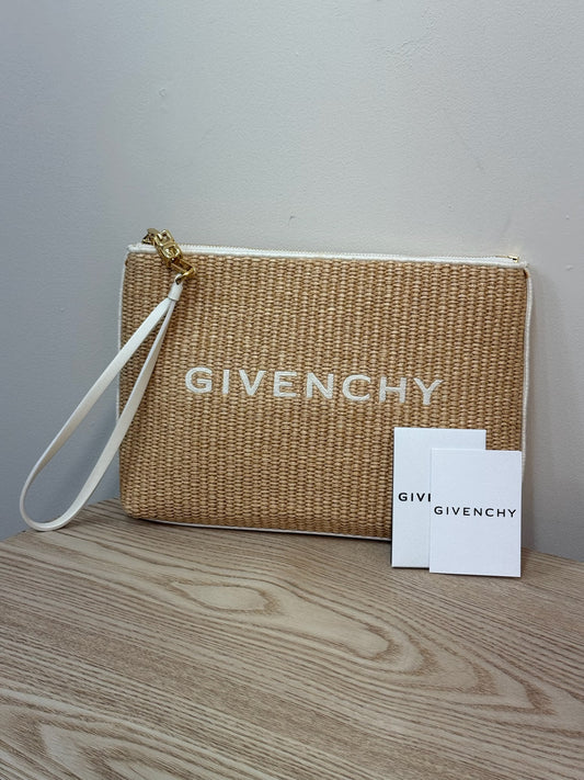 Givenchy Travel raffia pouch