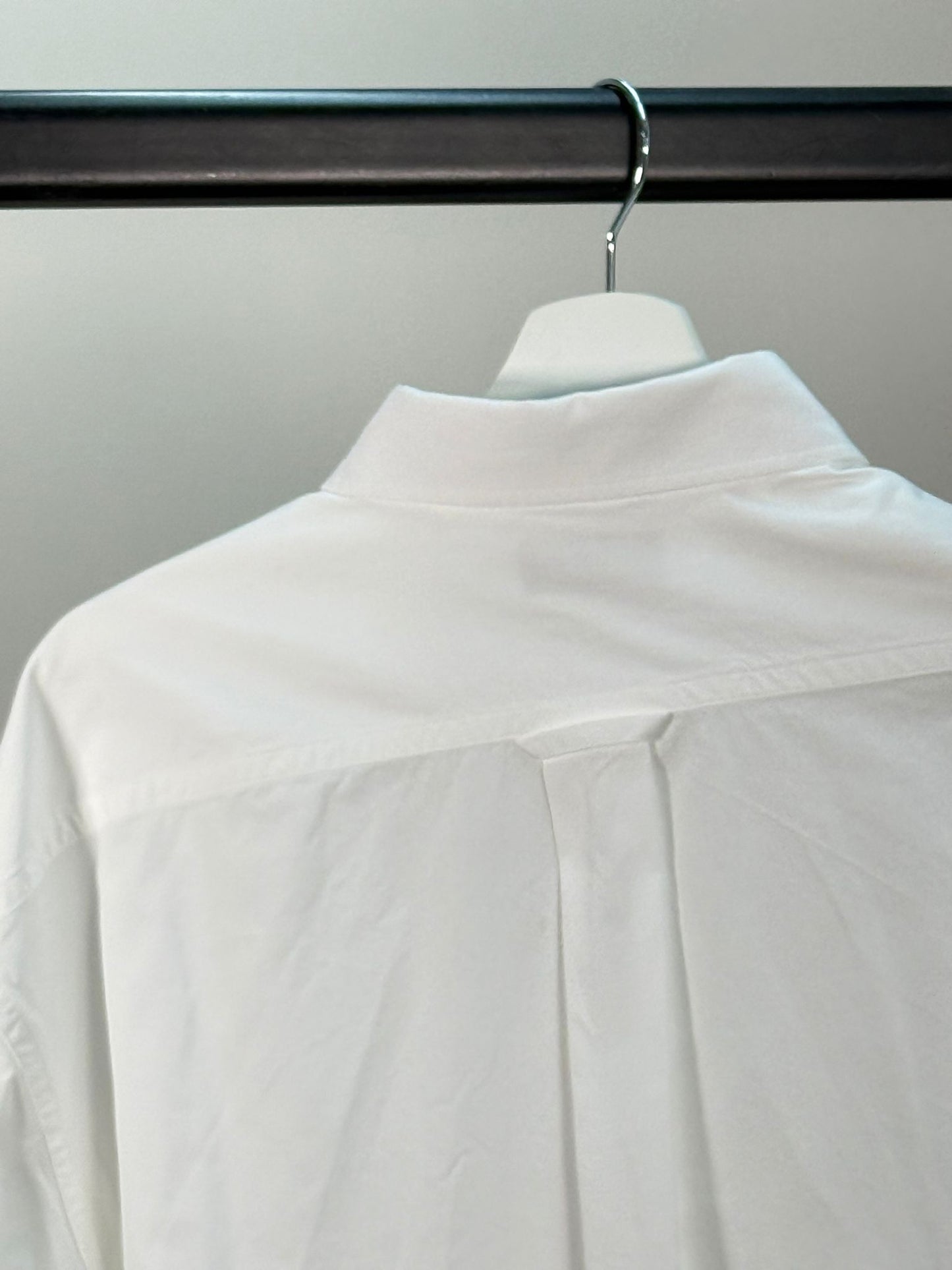 Balenciaga White Unifit Collared Shirt - Small