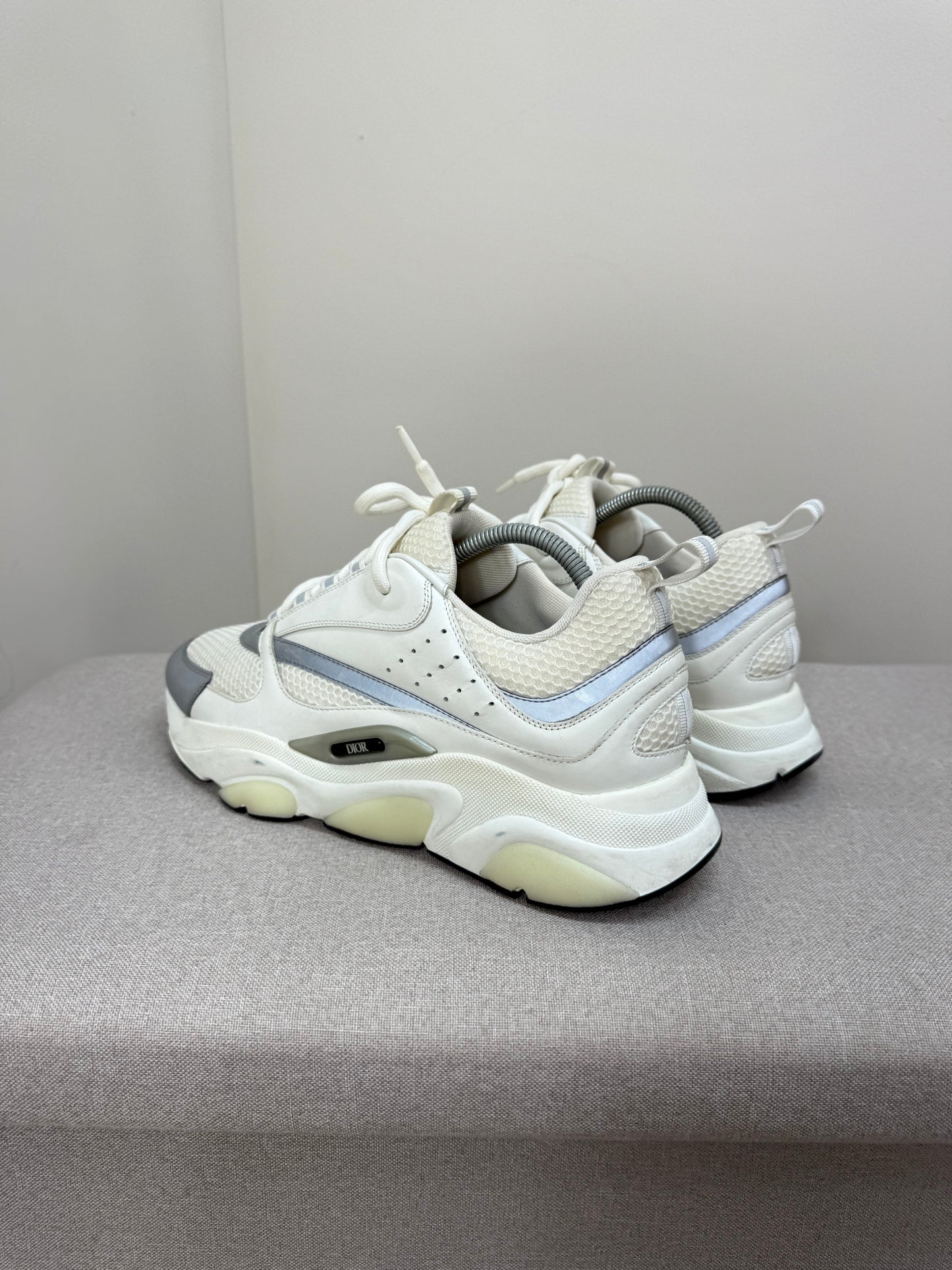 DIOR White B22 Trainers- UK 10