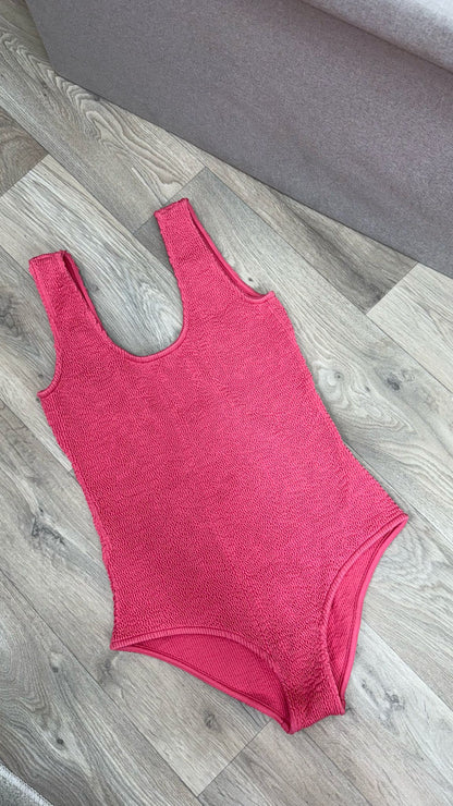 Bottega Veneta Hot Pink Swimsuit , Brand New - UK 8