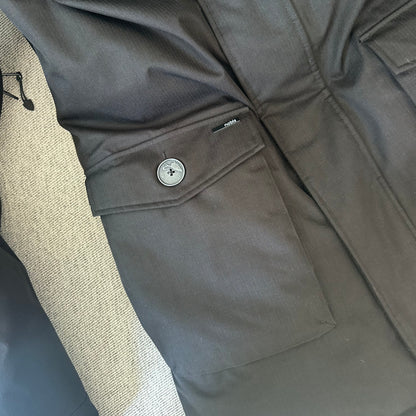 Nobis Yves Black Removable Fur Hood Parka Coat – Medium