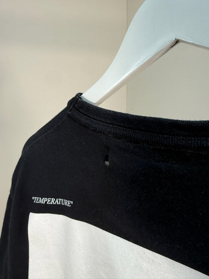 Off-White Black Long Sleeve Temp t-shirt - Small