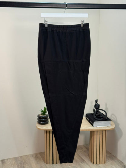 Rick Owens Black & White Drawstring Maxi Skirt - Medium