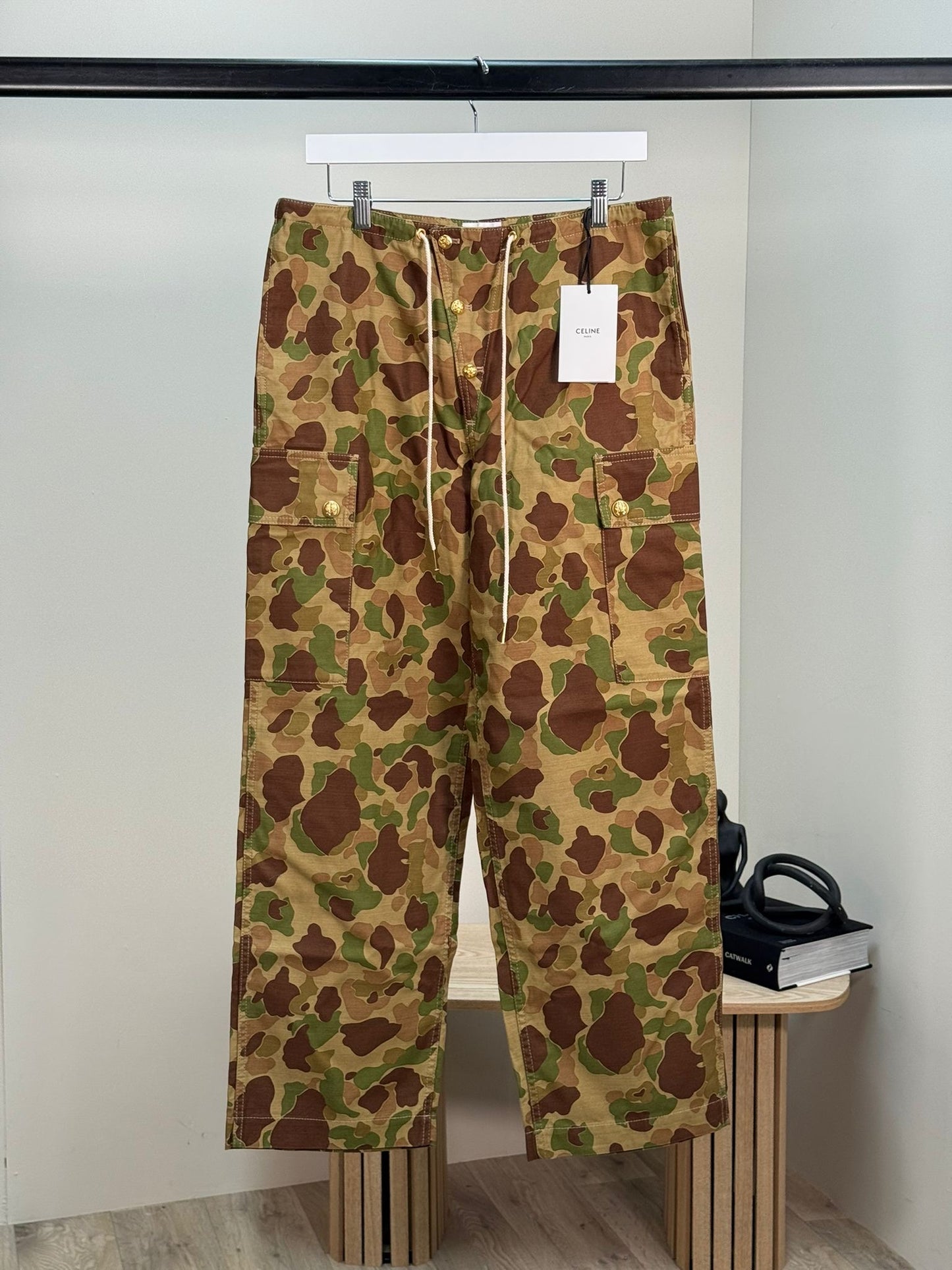 Celine Pantaloon Cargo Pants - Brand New In Tags 36