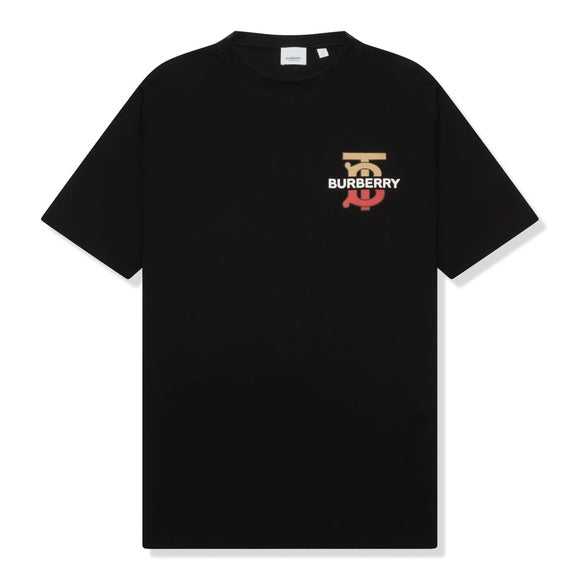 Burberry Black TB Logo T-Shirt – Medium