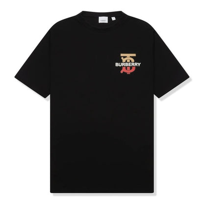 Burberry Black TB Logo T-Shirt – Medium