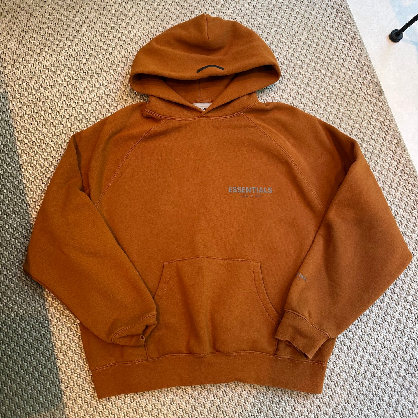 Fear Of God Essentials brown / burnt orange tracksuit  - Medium