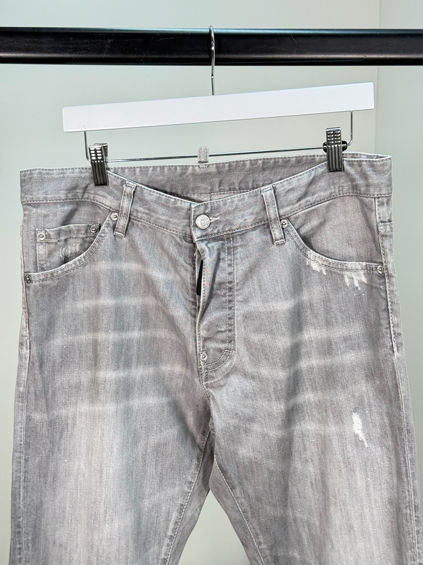 Dsquared2 Grey Jeans - Size 50