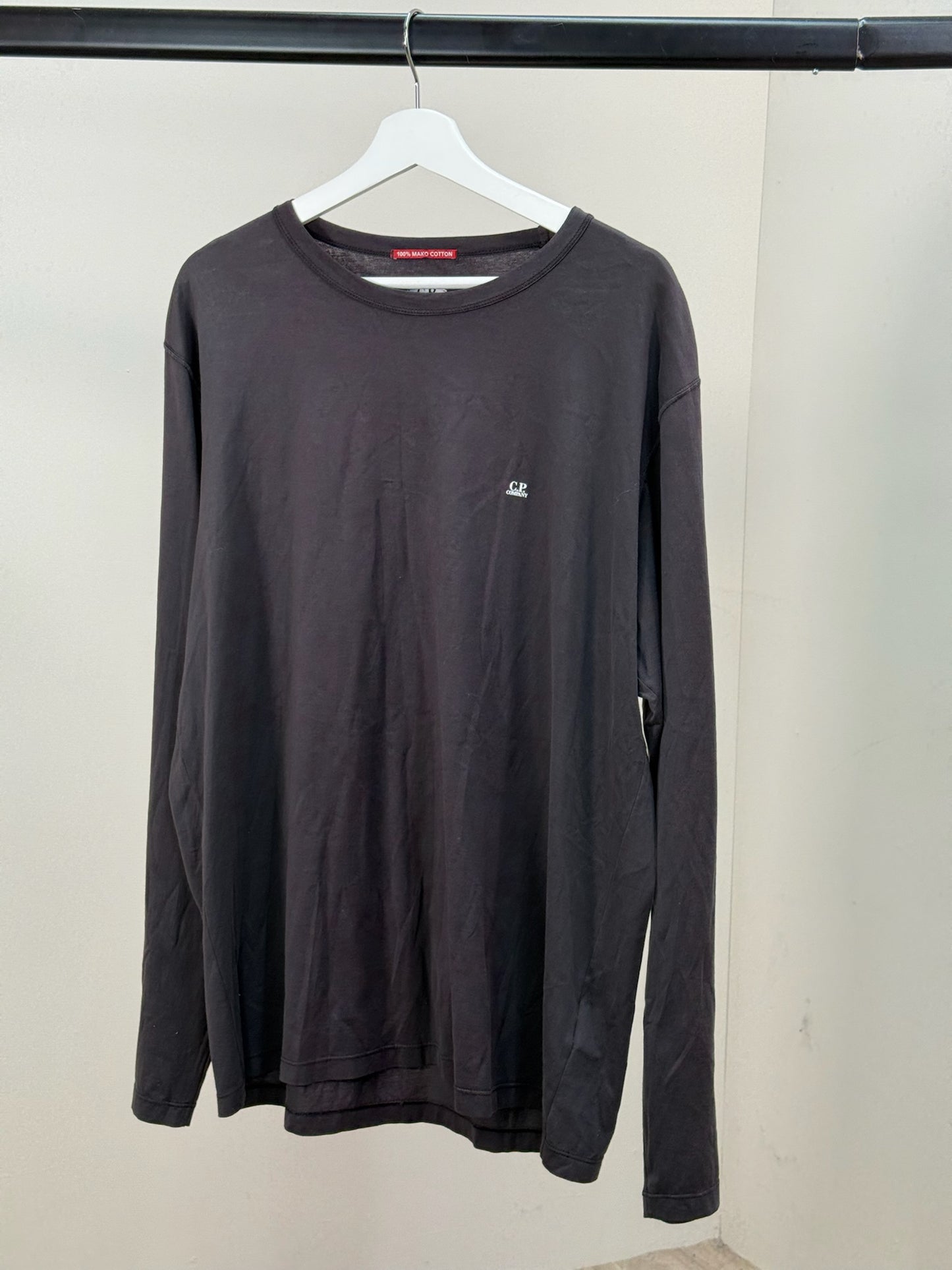 CP Company Black Long Sleeve T-Shirt - XXL