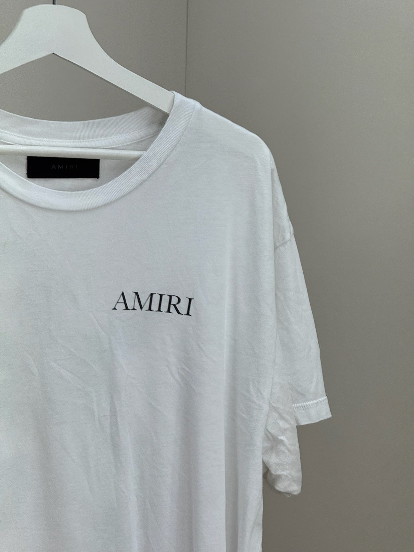 Amiri White Green Bandana Tree T-Shirt - 38/M