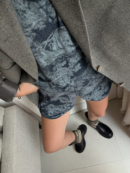 Dior Grey Toile De Jouy Motif Set - UK 8