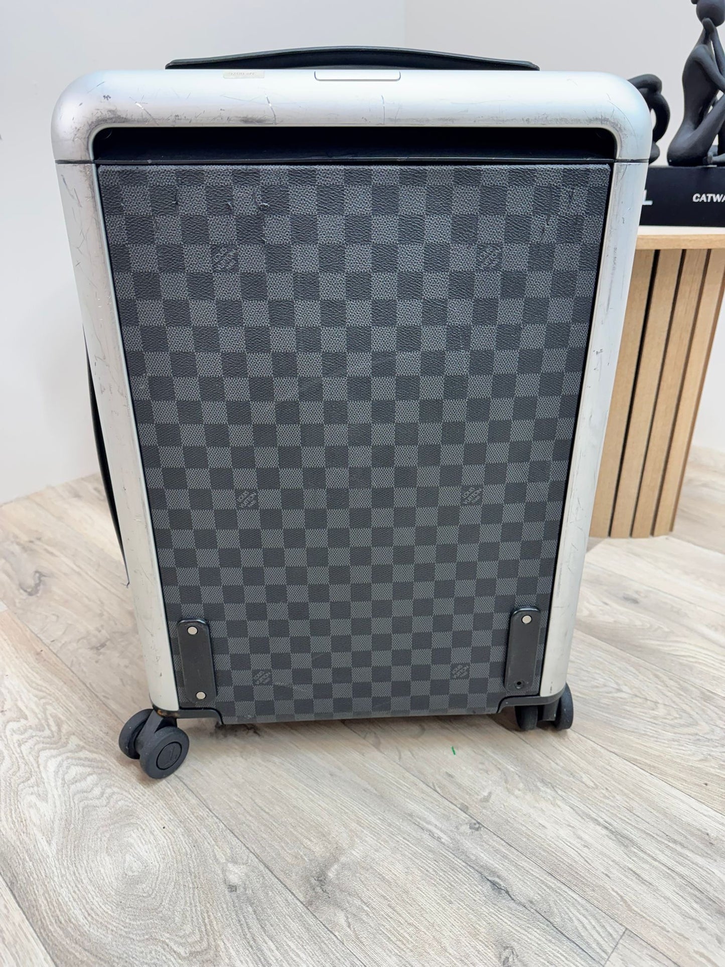 Louis Vuitton Black Damier Graphite Canvas Horizon Travel Suitcase 50