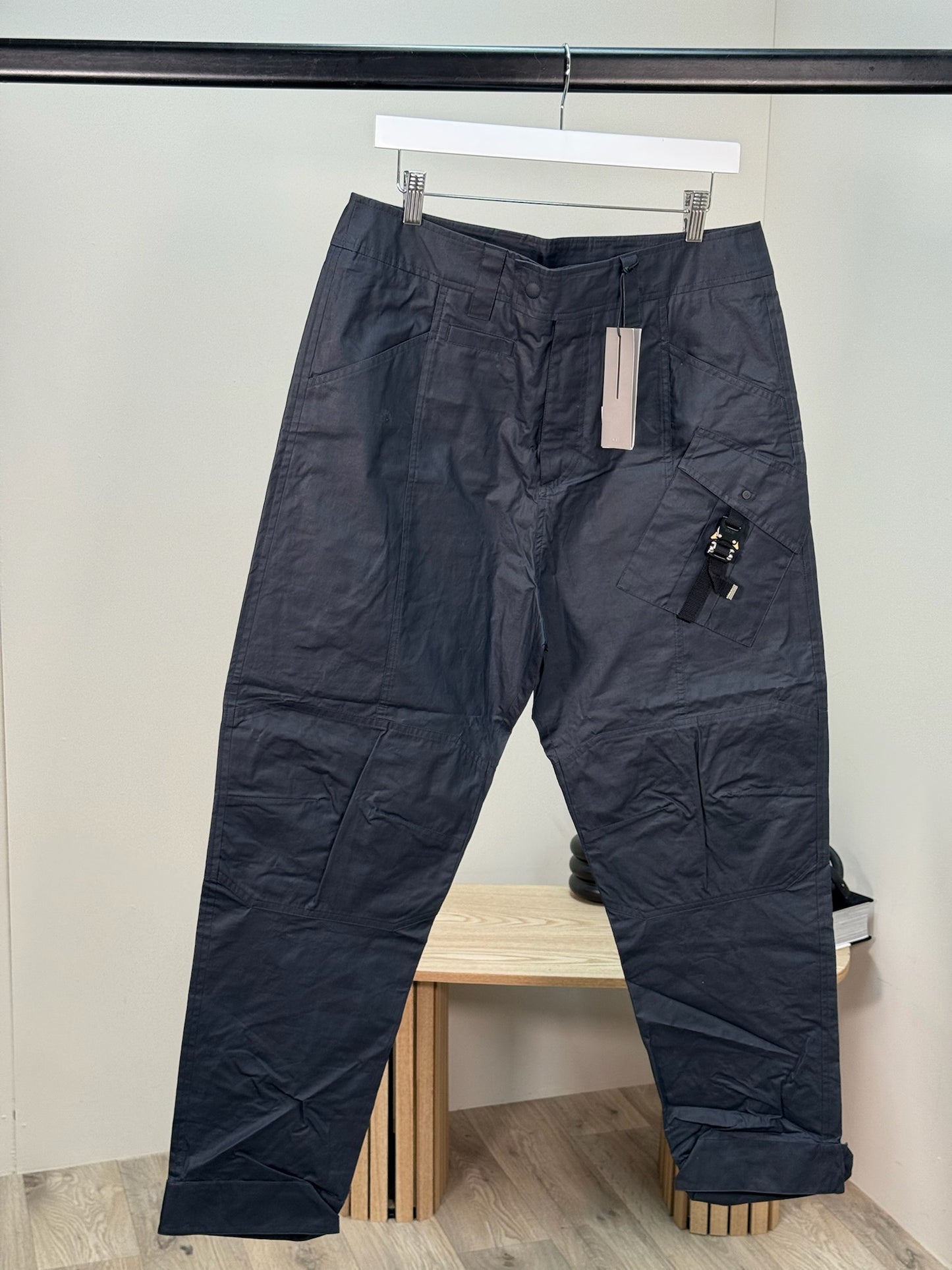 Dior Navy Woven Pants - New In Tags 50/Large