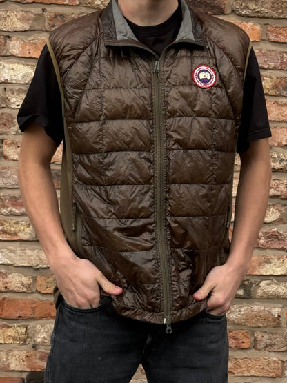 Canada Goose Khaki Padded HyBridge Lite Vest Gillet - XL