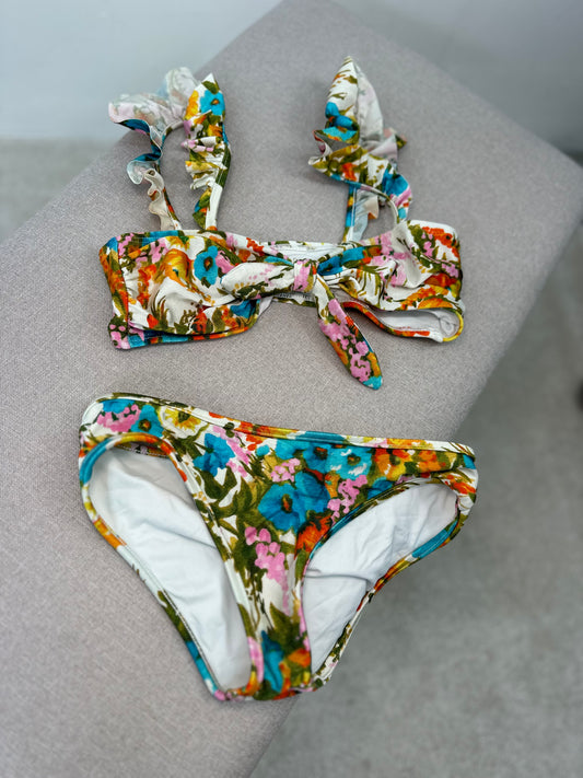 Kids Zimmerman Multicolour Bow Bikini - Age 10