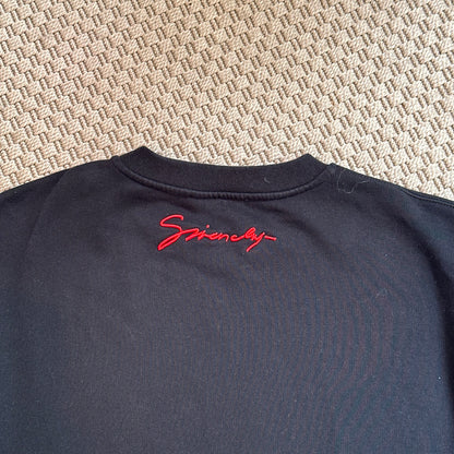 Givenchy Black Lion Print Sweatshirt - XL